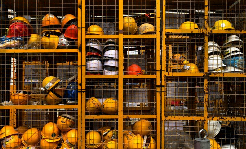 mine safety helmets 