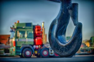 Towing machine for safety with Proper Rigging to prevent accident