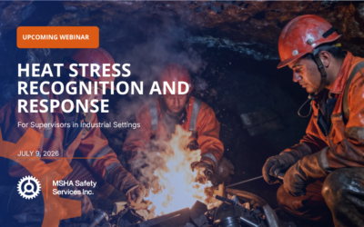 Heat Stress Recognition and Response for Supervisors